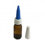 FRASCO   10 ml VIDRIO TOPACIO C/TAPA COLIRIO ESTERIL PACK 32 Ud