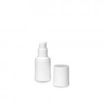 FRASCO   30 ml PP AIRLESS BLANCO C/DOSIFICADOR Y CAPUCHON BL 20Ud