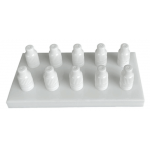 FRASCO 1 ml PELD BLANCO COLIRIO: SOPORTE LLENADO