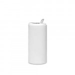 TALQUERA 200 ml PP BLANCA C/TAPA