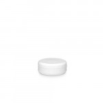 TARRO   50 ml PP 24a*65d BLANCO C/TAPA BLANCA