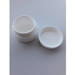 TARRO   15 ml PS D/F BLANCO T/BLANCA 10Ud